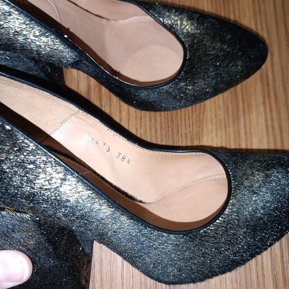 Dries Van Noten Pony Style Calfskin Black Heel Pumps - Picture 6 of 15